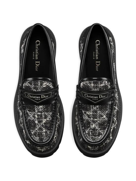  디올 플랫 슈즈 크리스찬  플랫 블랙 슈즈 - DIOR