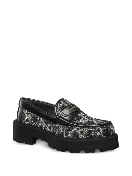  디올 플랫 슈즈 크리스찬  플랫 블랙 슈즈 - DIOR