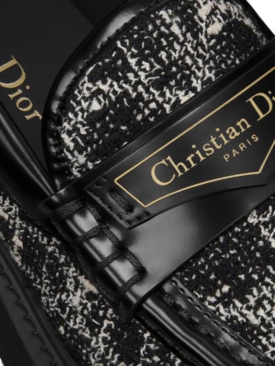  디올 플랫 슈즈 크리스찬  플랫 블랙 슈즈 - DIOR