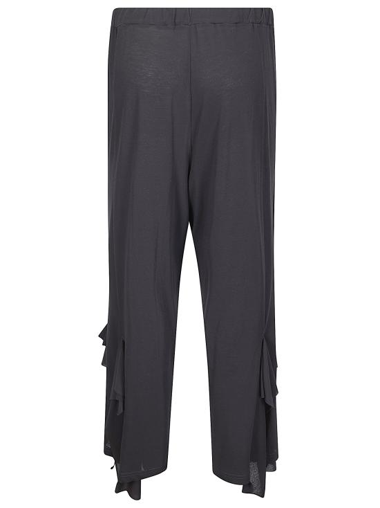 26SS 요지 야마모토 스트레이트 팬츠 FKT12072 1 BLACK - YOHJI YAMAMOTO