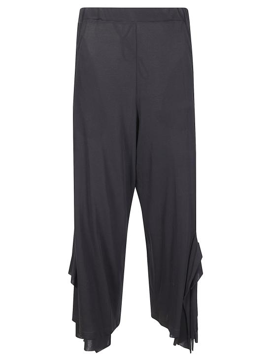 26SS 요지 야마모토 스트레이트 팬츠 FKT12072 1 BLACK