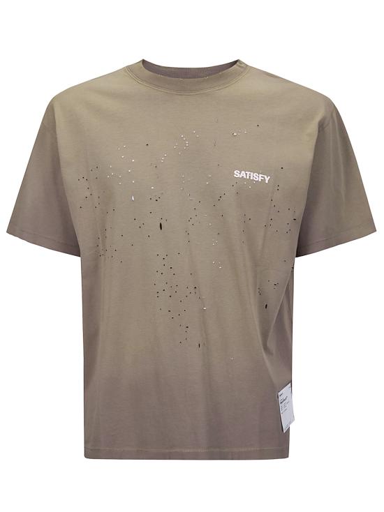 26SS 새티스파이 모스테크 티셔츠 11006 91E02 Sun Bleached Falcon