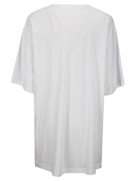 26SS 요지 야마모토 반팔 티셔츠 FKT84088 1 OFF WHITE - YOHJI YAMAMOTO