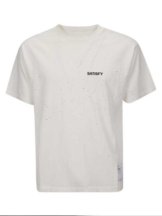 26SS 새티스파이 모스테크 티셔츠 11006 12A02 Aged Grey