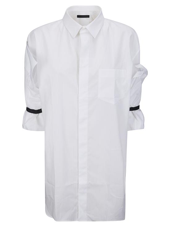 26SS 알랭폴 셔츠 S5WSH04 WHITEPSTR WHITE PINSTRIPES