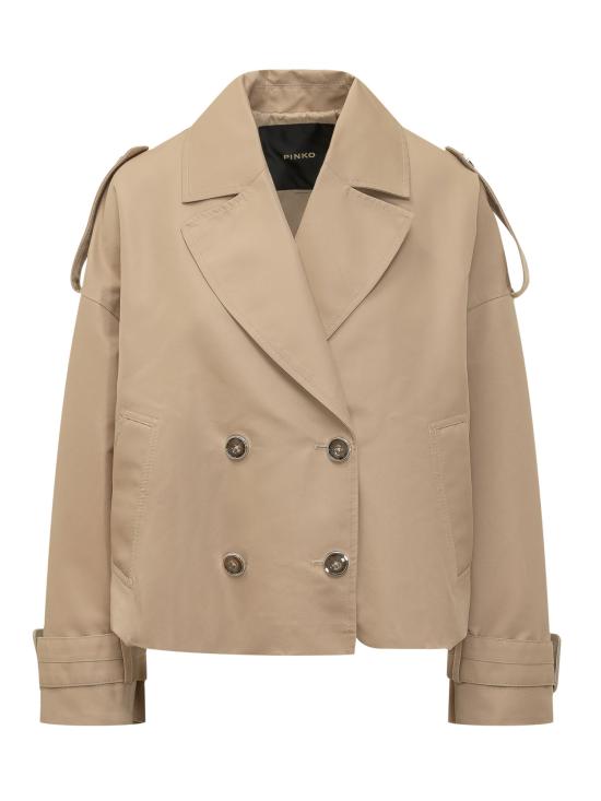 26SS 핑코 트렌치 코트 106325A1PR D41 BEIGE CHANTILLY