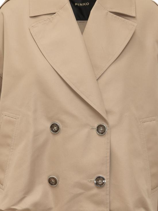 26SS 핑코 트렌치 코트 106325A1PR D41 BEIGE CHANTILLY - PINKO