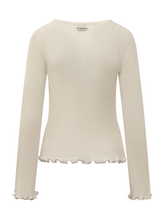 26SS 핑코 스웨터 106284A343 C14 BIANCO TORTORA - PINKO