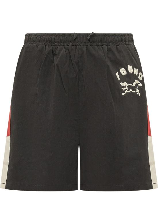 26SS FOUND 숏팬츠 FOSS26SH01314 6377 RED BLACK CREAM