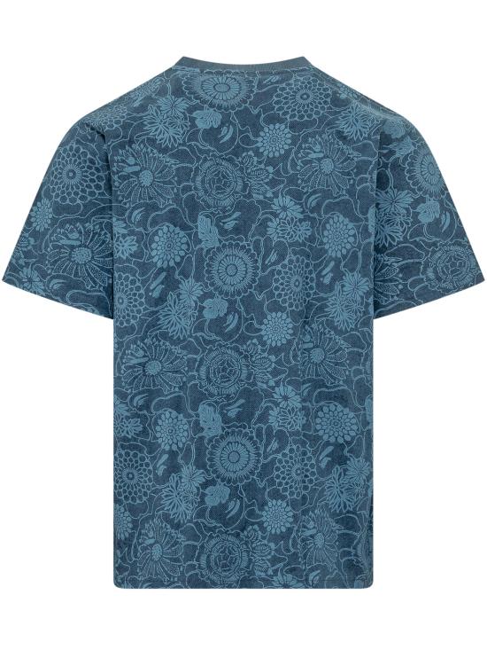 26SS 베이프 반팔 티셔츠 001CSM301305M INDIGO - BAPE