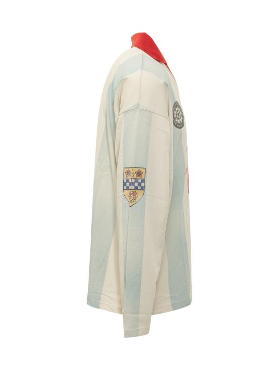 26SS FOUND 반팔 티셔츠 FOSS26TT01012 6355 OFF WHITE SKY BLUE - OTHER BRANDS