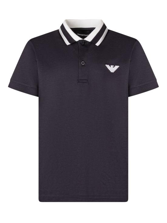 26SS [키즈] 엠포리오 아르마니 폴로 셔츠 EB000910AF10127 UB118 BLU NAVY