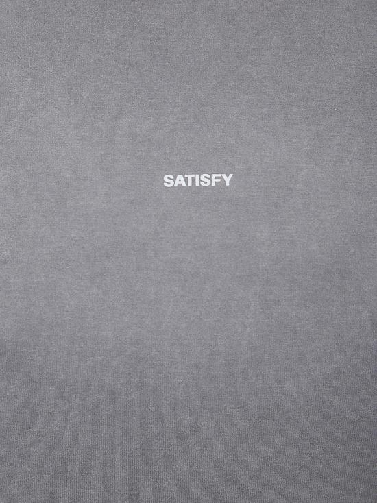 26SS 새티스파이 반팔 티셔츠 21000 PBSA Pigment Black - SATISFY
