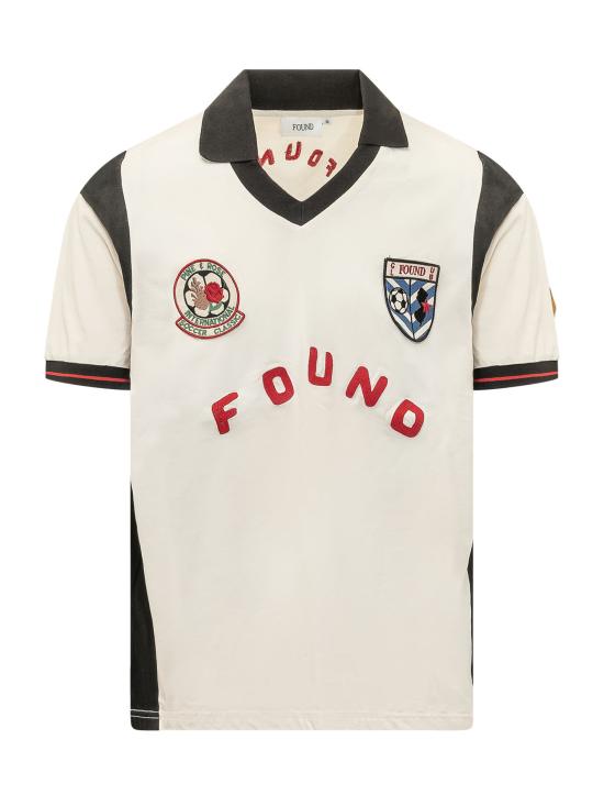 26SS FOUND 반팔 티셔츠 FOSS26TT05012 6358 VINTAGE CREAM