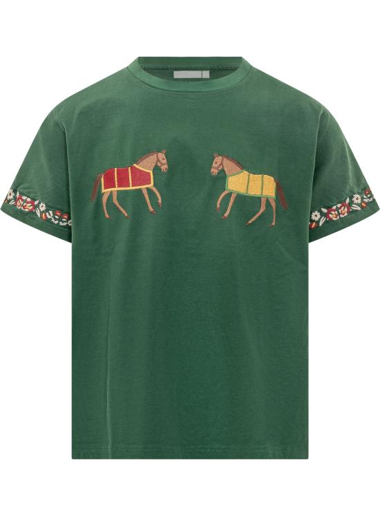 26SS FOUND 반팔 티셔츠 FOSS26TT11012 6366 WASHED FOREST