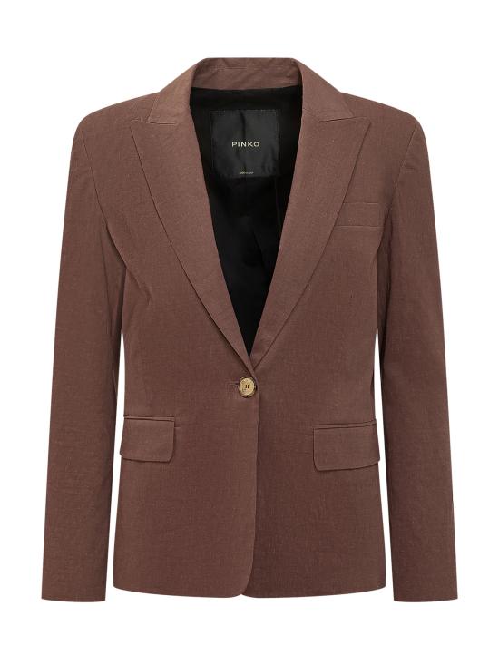 26SS 핑코 수트 자켓 106597A34I L78 MARRONE TERRA