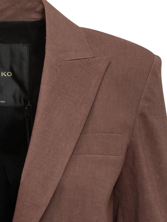26SS 핑코 수트 자켓 106597A34I L78 MARRONE TERRA - PINKO