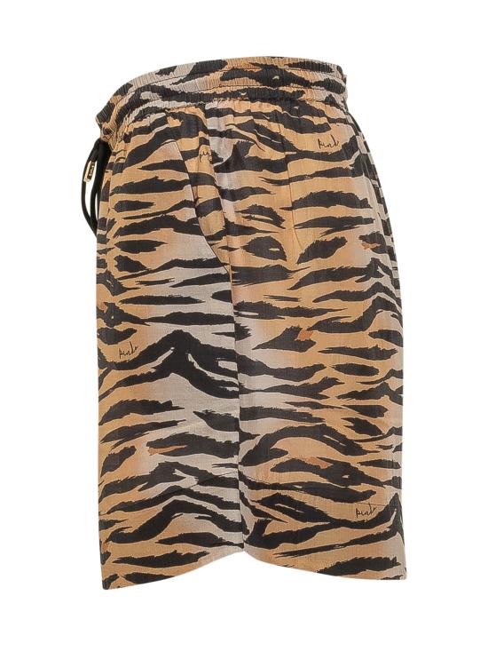 26SS 핑코 숏팬츠 106572A37Q ZC8 MULT NERO BEIGE - PINKO