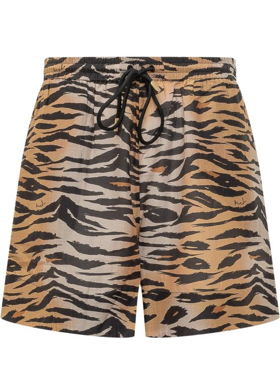 26SS 핑코 숏팬츠 106572A37Q ZC8 MULT NERO BEIGE