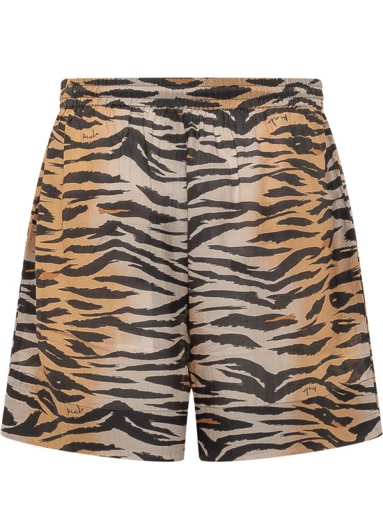 26SS 핑코 숏팬츠 106572A37Q ZC8 MULT NERO BEIGE - PINKO