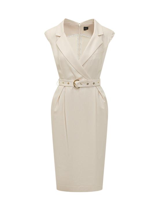 26SS 핑코 원피스 106565A2W6 C00 BIANCO CIGNO