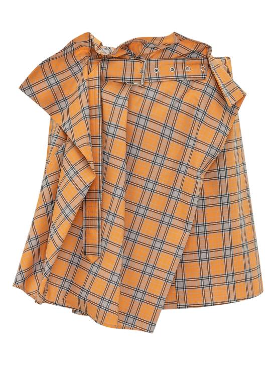 26SS 엠에스지엠 스커트 4042MDD08267312 10 ORANGE