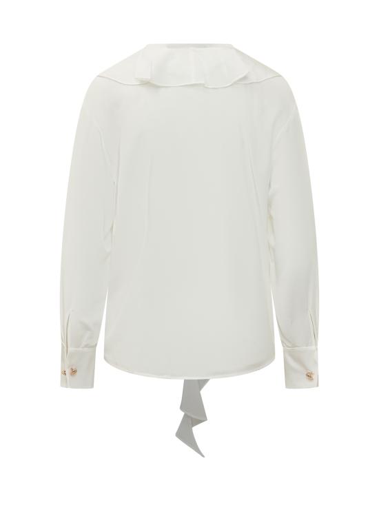 26SS 막스마라 스튜디오 셔츠 2616111031600 008 BIANCO SETA - MAX MARA STUDIO