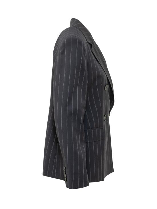 26SS 막스마라 스튜디오 수트 자켓 2616041041600 001 BLU GESSATO - MAX MARA STUDIO