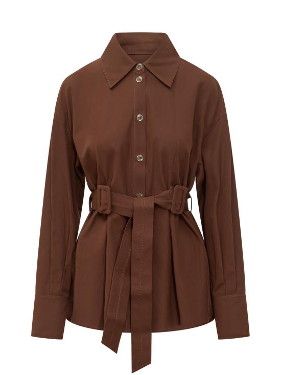 26SS 핑코 자켓 106153A2ER L78 MARRONE TERRA X PIANTE