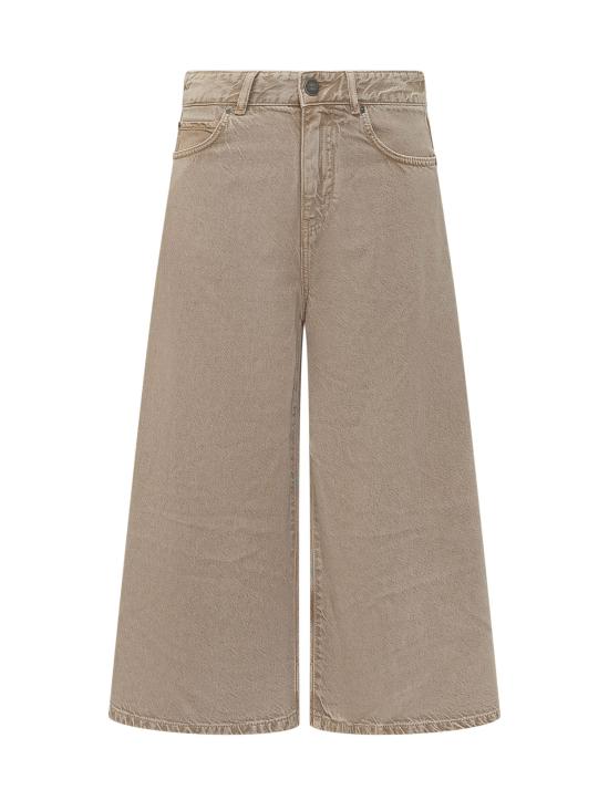 26SS 핑코 데님 팬츠 104646A2H6 C88 BEIGE MACROCISTIDE