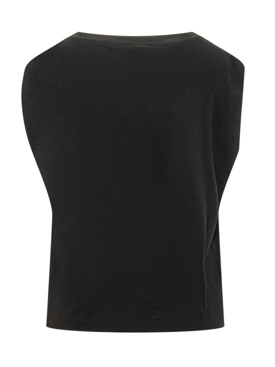 26SS 핑코 반팔 티셔츠 106478A35D Z99 NERO LIMOUSINE - PINKO