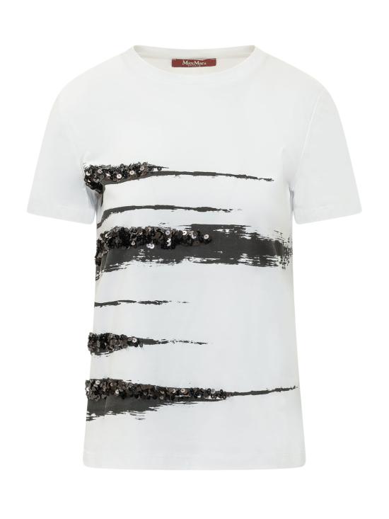 26SS 막스마라 스튜디오 반팔 티셔츠 2616971012600 003 ST ZEBRA