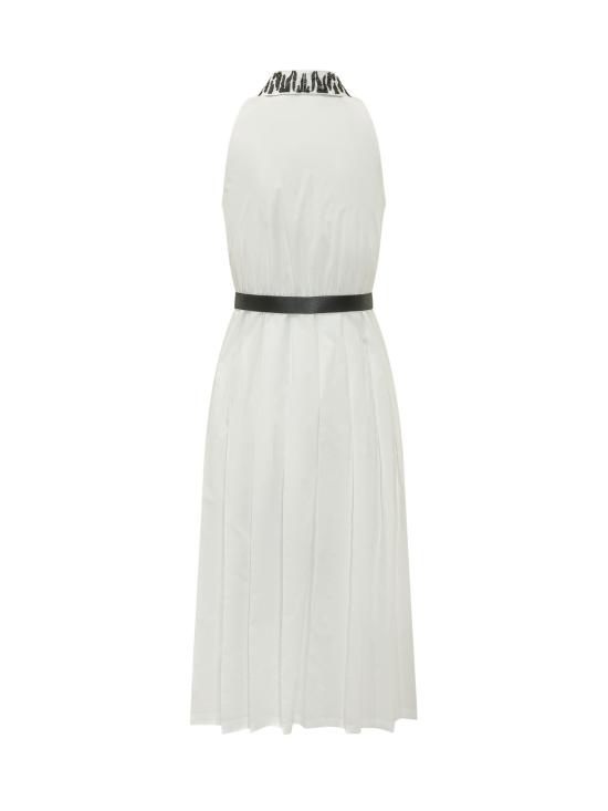 26SS 막스마라 스튜디오 원피스 2616221072600 001 BIANCO - MAX MARA STUDIO