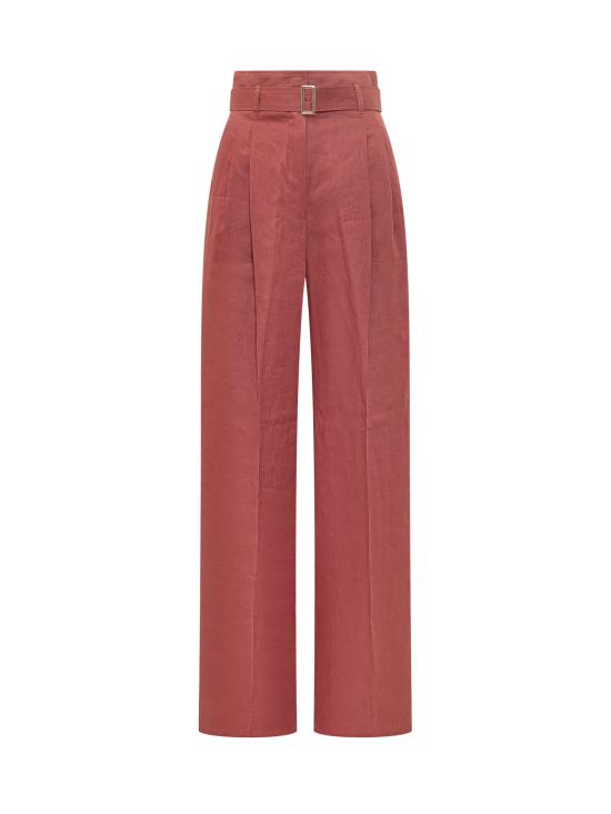 26SS 막스마라 스튜디오 스트레이트 팬츠 2616131092600 032 ROSSO MATTONE