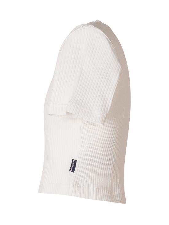 26SS [키즈] 팜앤젤스 티셔츠 PGAA017S26JER001 002 OFF WHITE - PALM ANGELS