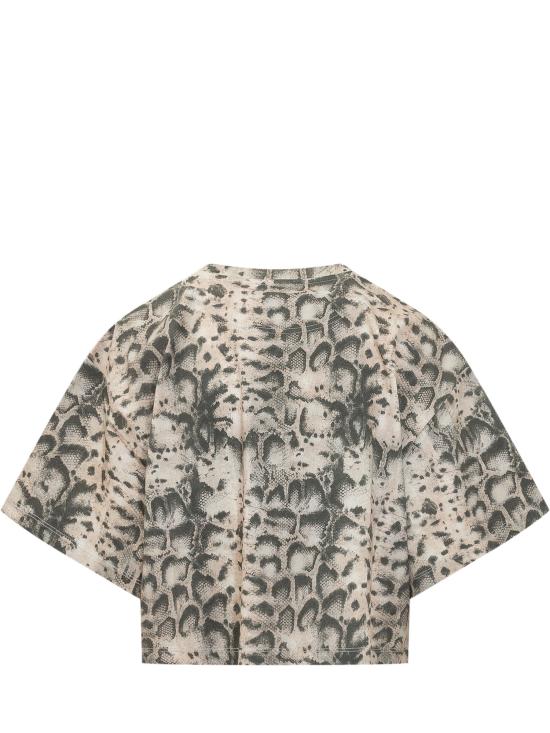 26SS 핑코 반팔 티셔츠 106921A3C8 CZ9 BEIGE NERO - PINKO