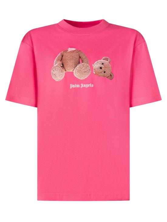 26SS [키즈] 팜앤젤스 티셔츠 PGAA002S26JER002 044 FUCSIA