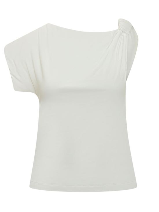 26SS 핑코 반팔 티셔츠 106373A35D Z05 BIANCO