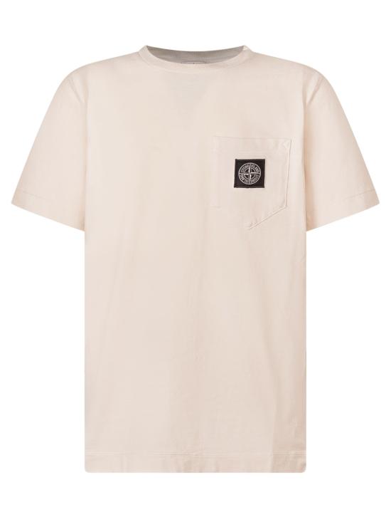 26SS [키즈] 스톤 아일랜드 티셔츠 L1S162100003S0047 V0097 PLASTER