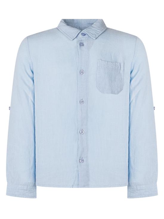 26SS [키즈] 게스 셔츠 L6GH00WFBT0 G7N1 ARCTIC SKY