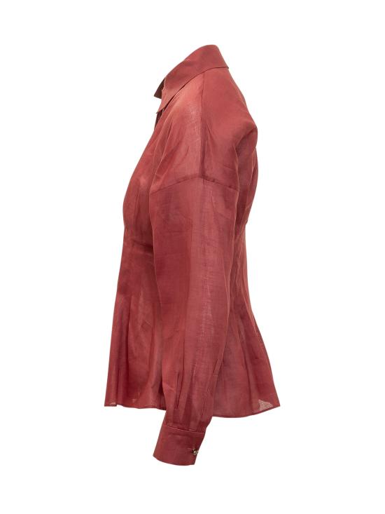 26SS 막스마라 스튜디오 셔츠 2616111042600 066 ROSSO MATTONE - MAX MARA STUDIO