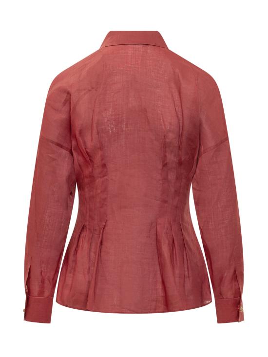 26SS 막스마라 스튜디오 셔츠 2616111042600 066 ROSSO MATTONE - MAX MARA STUDIO