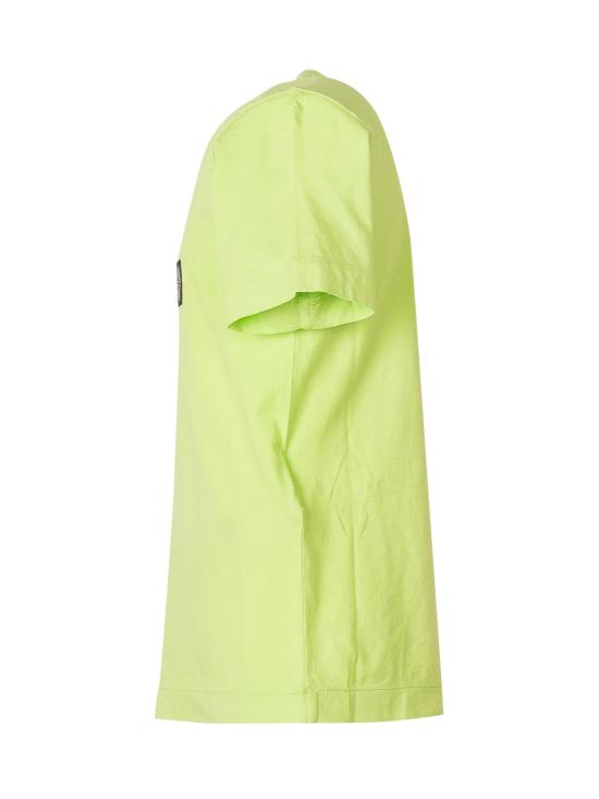 26SS [키즈] 스톤 아일랜드 티셔츠 L1S162100002S0047 V005F LIME - STONE ISLAND