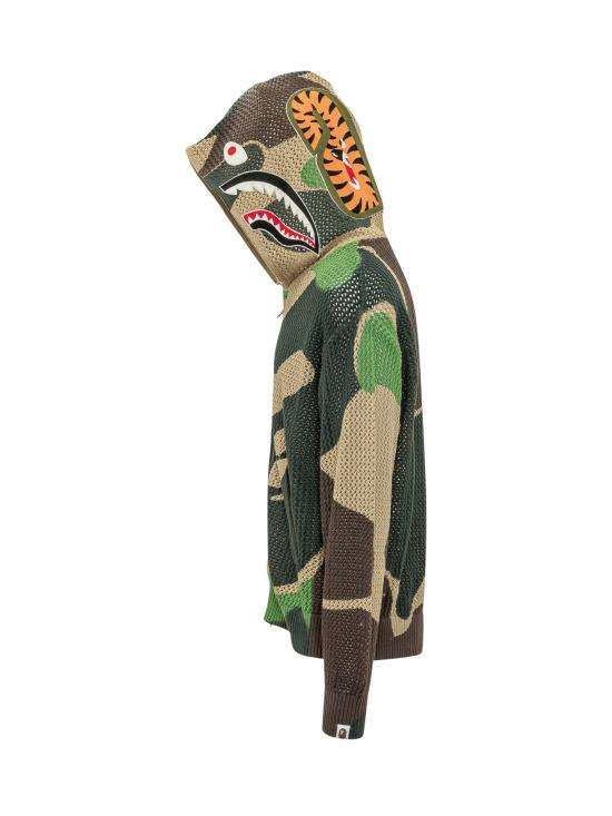 26SS 베이프 긴팔 티셔츠 001ZPM301311M GREEN - BAPE