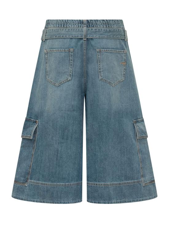 26SS 핑코 숏팬츠 106269A323 PJO LAVAGGIO MEDIO CHIARO - PINKO