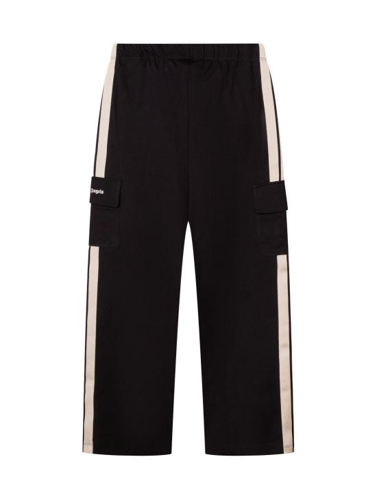 26SS [키즈] 팜앤젤스 스트레이트 팬츠 PBCJ008S26FLE001 110 NERO - PALM ANGELS