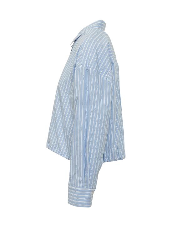 26SS 핑코 셔츠 106249A36J EZB AZZURRO BIANCO - PINKO