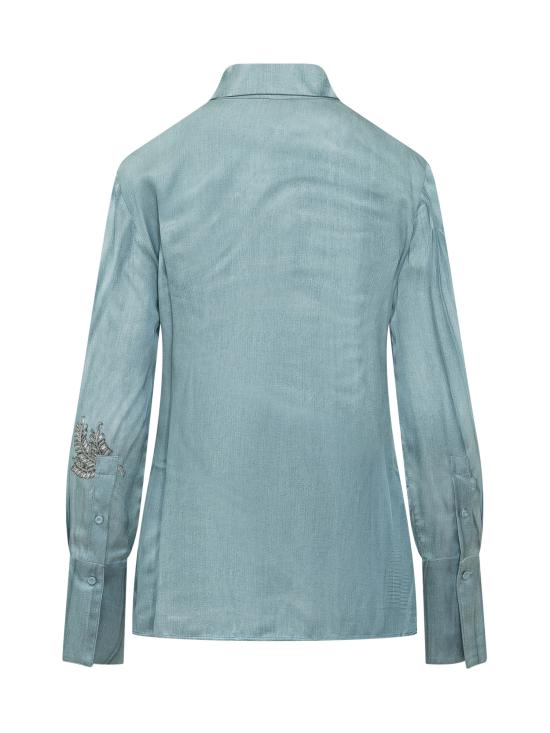 26SS 핑코 셔츠 106211A37N F15 AZZURRO - PINKO