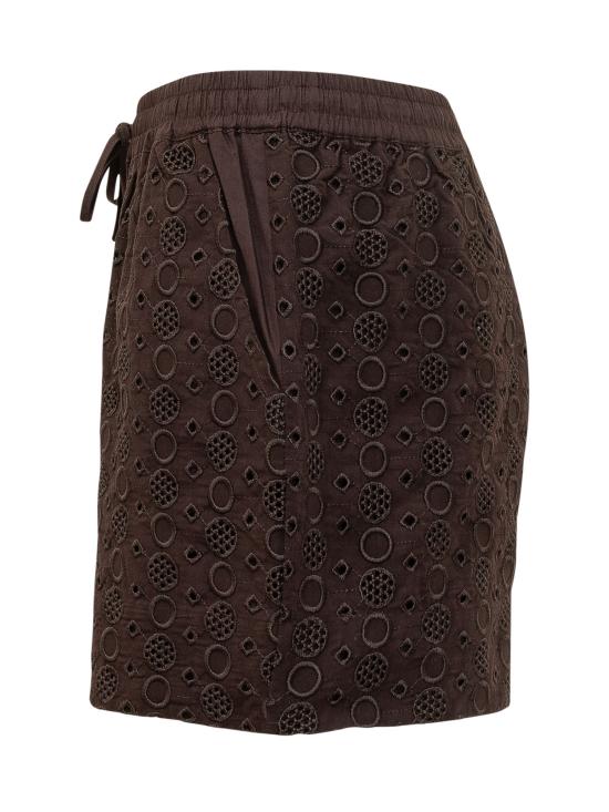 26SS 핑코 숏팬츠 106223A35P M28 MARRONE - PINKO