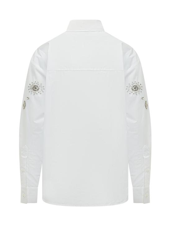 26SS 핑코 셔츠 106225A31W Z04 BIANCO BRILL - PINKO